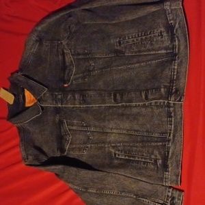 Levi's denim trucker jacket black 3XL